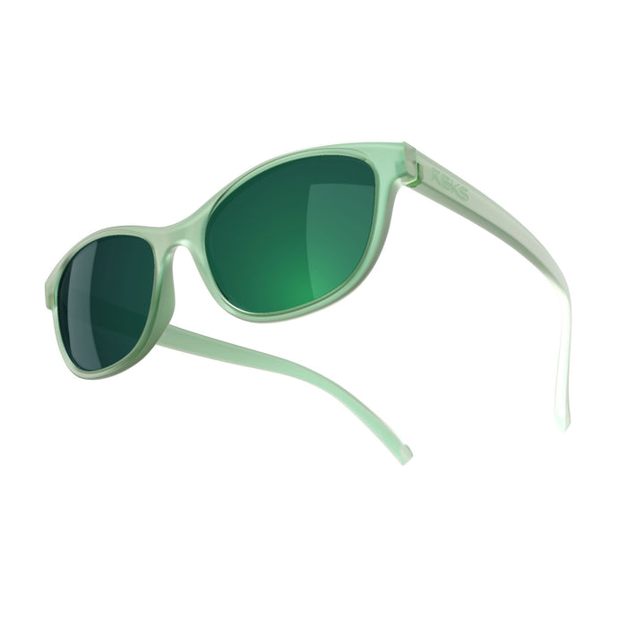 Single Vision / Solid Smoke / Green Mirror