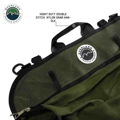Overland Vehicle Systems Camping Gear Storage Bag #16 Waxed Canvas