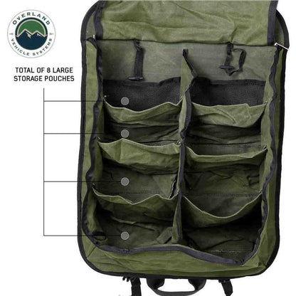 Overland Vehicle Systems Camping Gear Storage Bag #16 Waxed Canvas