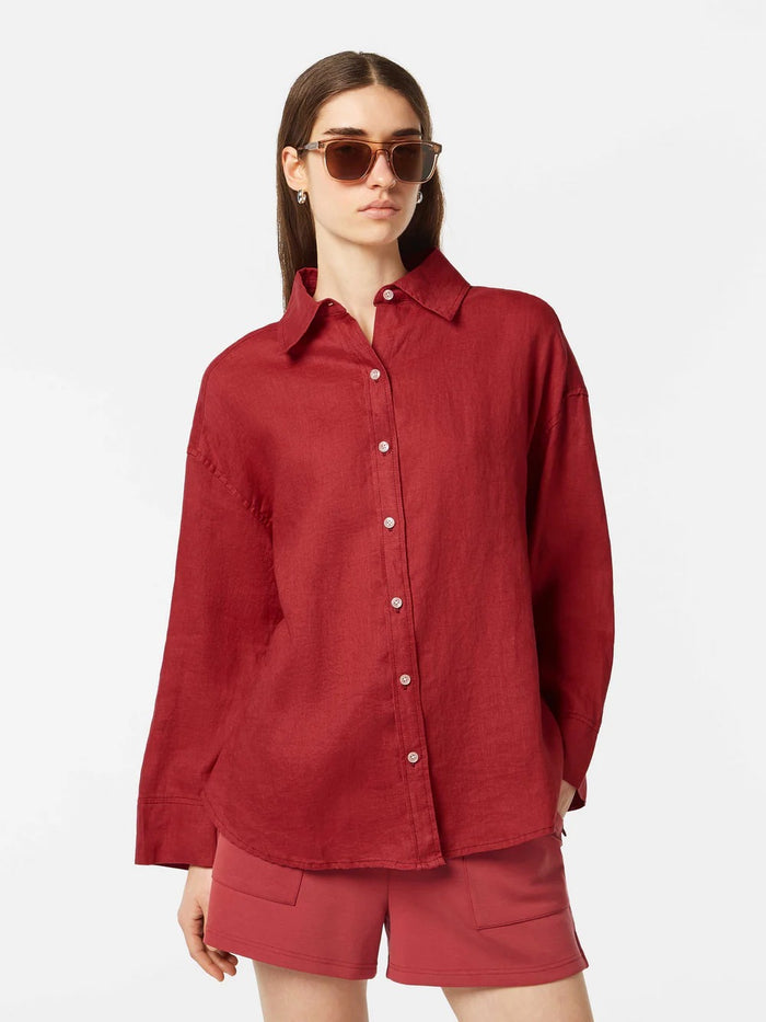 Oversized Linen Shirt