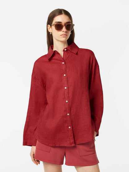 Oversized Linen Shirt