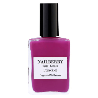 Bottle of Nailberry Oxygenated Nail Lacquer - Hollywood Rose - 15ml