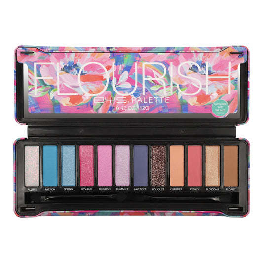 Paleta de Sombras 12 tonos Flourish