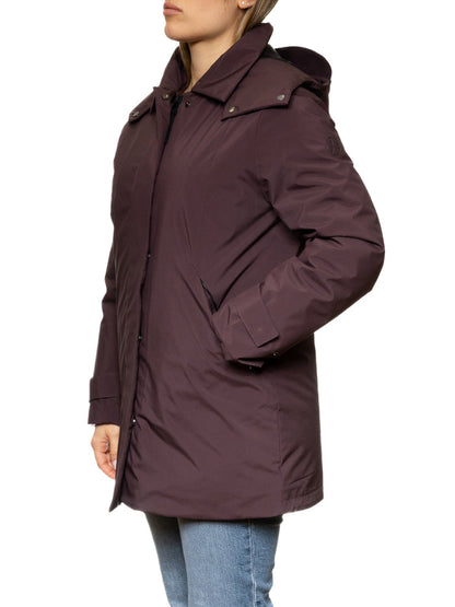 PEOPLE OF SHIBUYA parka fumiko bordeaux FUMIKO PM773-490
