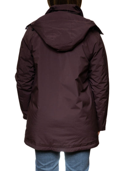 PEOPLE OF SHIBUYA parka fumiko bordeaux FUMIKO PM773-490