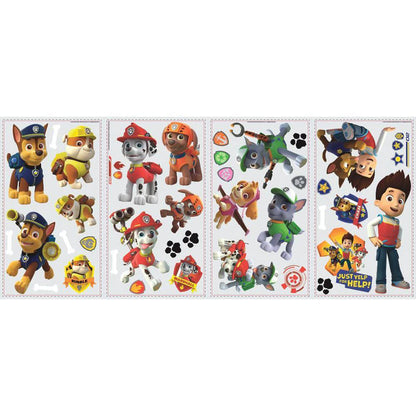 Paw Patrol Peel And Stick Wall Decals - EonShoppee