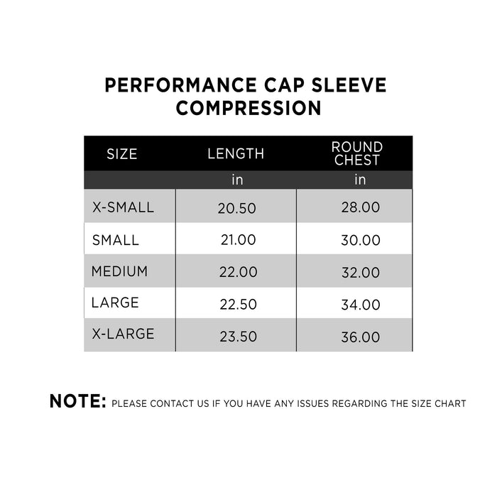 Performance Cap Sleeve Compression - IRONGEAR Fitness