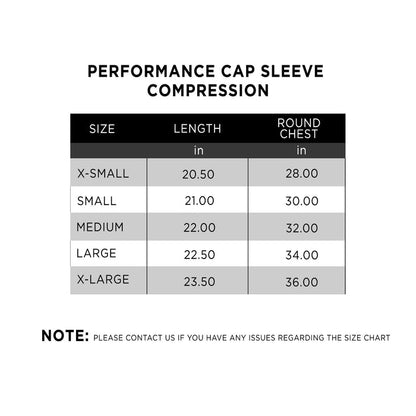 Performance Cap Sleeve Compression - IRONGEAR Fitness