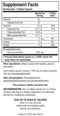 Phosphatidylcholine by Biotics Research