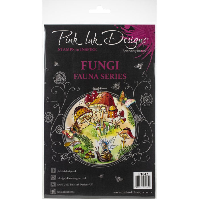Pink Ink Designs - Fungi - A5 Stamp Set