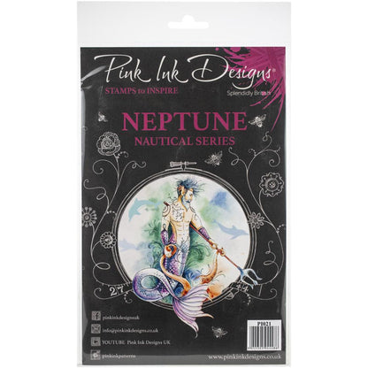Pink Ink Designs - Neptune - A5 Stamp