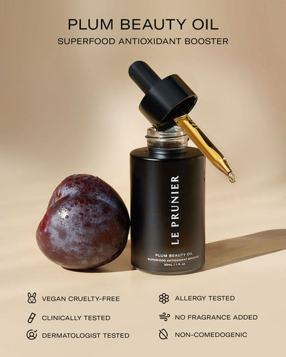 Le Prunier-Plum Beauty Oil-Skincare-PDP-PlumBeautyOil-2-The Detox Market |
