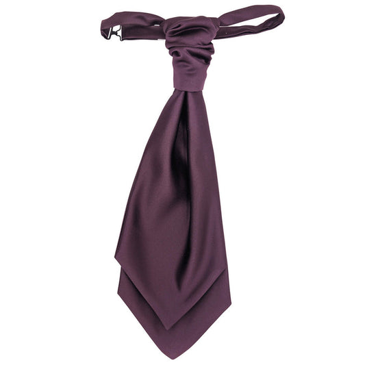 Plum Wedding Cravat