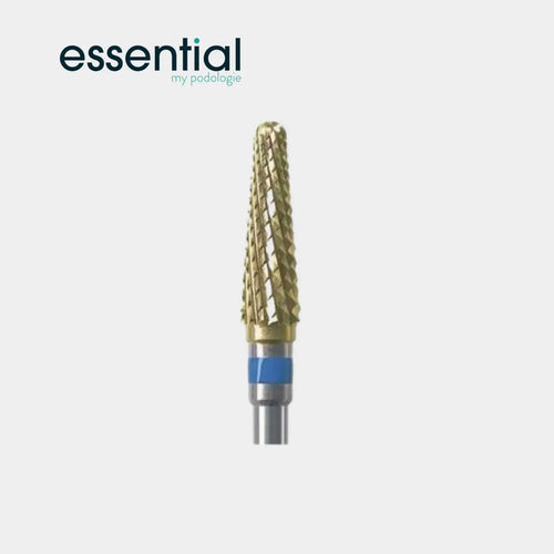 PODOMATOR burr - Tungsten carbide - Medium cross teeth - 4 mm - Essential by My Podologie Essential