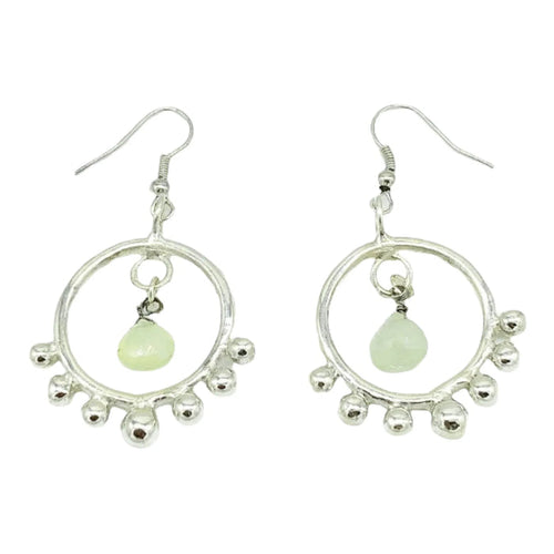 Pompeii Earrings Silver - Yelena Noah Designs