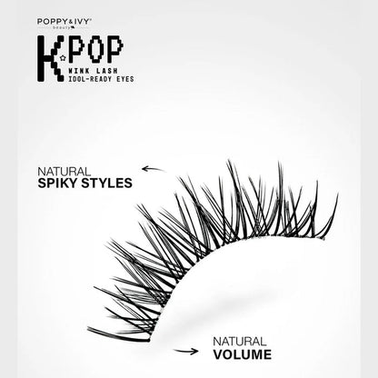 Poppy & Ivy K-Pop Wink Lashes