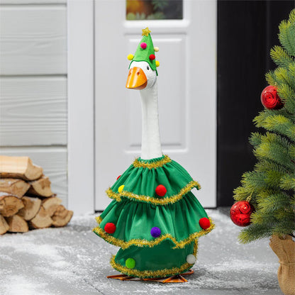 Porch Goose Outfit - Christmas Tree