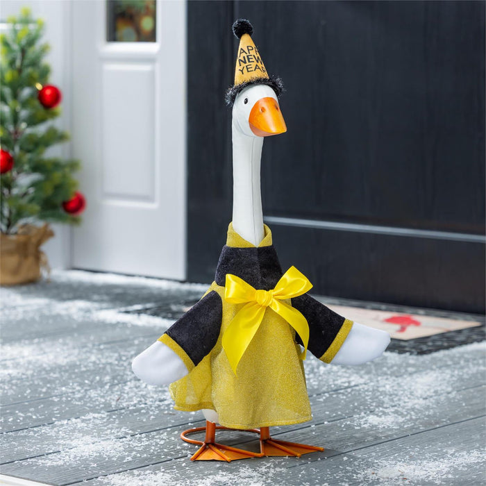 Porch Goose Outfit - Happy New Year Dress