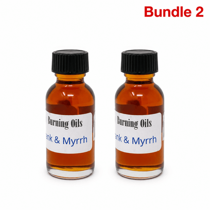 Premium burning oil Frank & Myrrh / 2