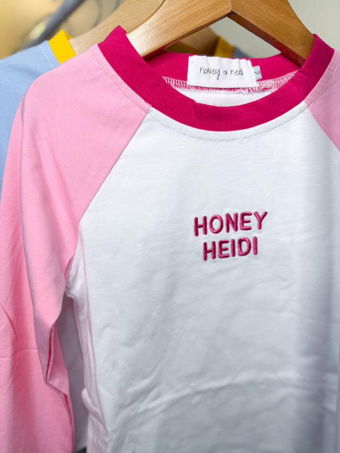 🩷 pretty in pink long sleeve tee