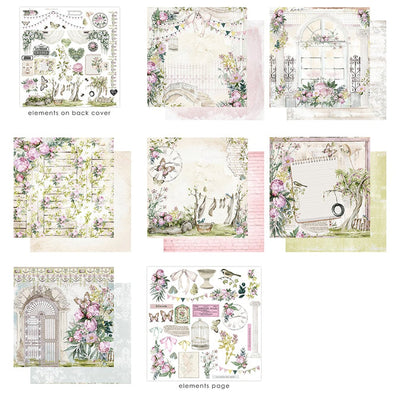 Prima - Serene Petals 12x12 Paper Pad