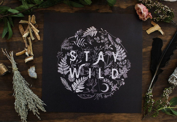 Print (12"x12") - Stay Wild