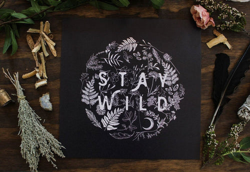 Print (12"x12") - Stay Wild