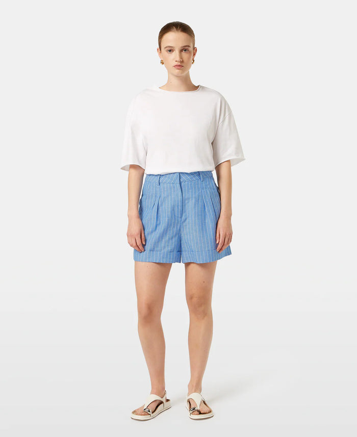 Printed High Rise Shorts
