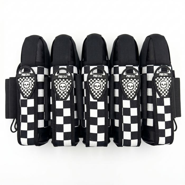 PRO DNA™ LOCKDOWN HARNESS - CHECKERED WHITE (5+8 PODS)