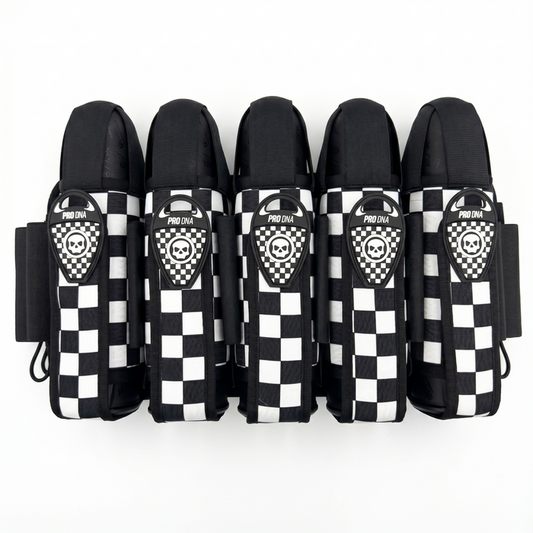 PRO DNA™ LOCKDOWN HARNESS - CHECKERED WHITE (5+8 PODS)