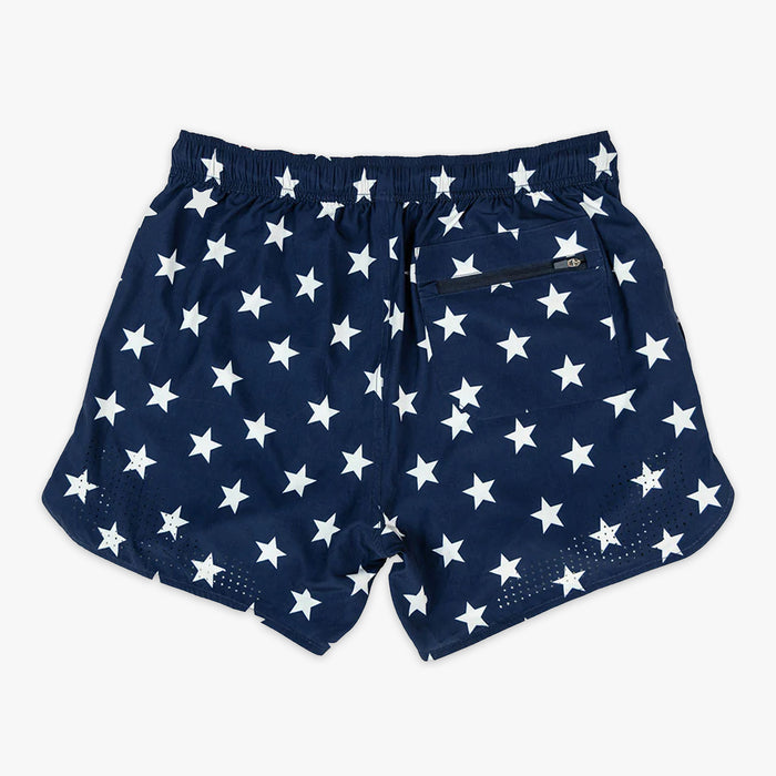 Navy Pro Series Freedom youth shorts — back view