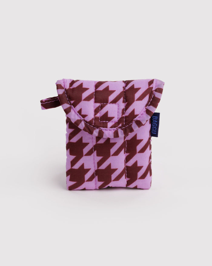 Pink Houndstooth