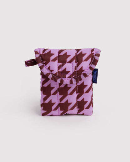 Pink Houndstooth