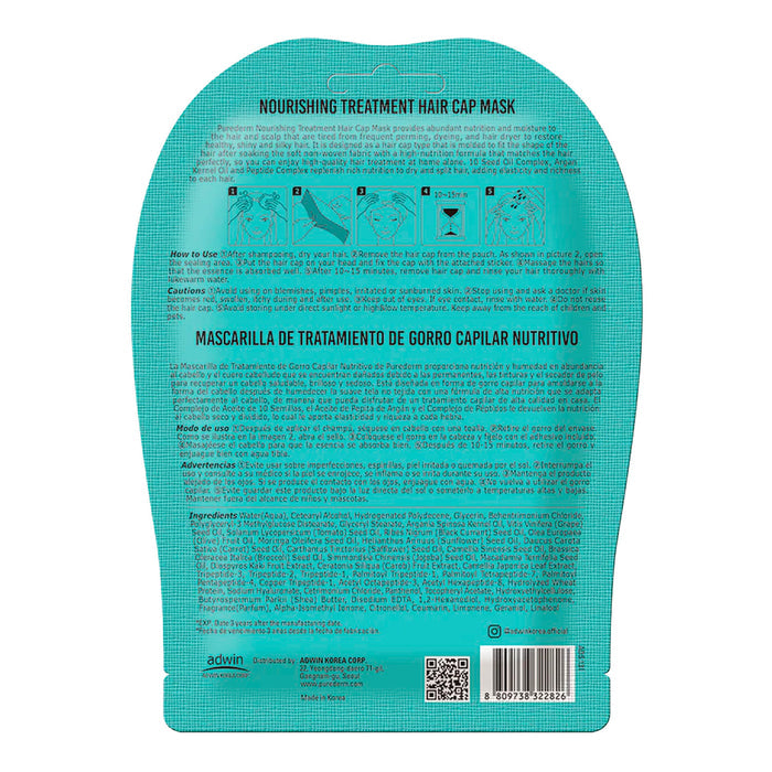 Purederm Nourishing Treatment Hair Cap Mask