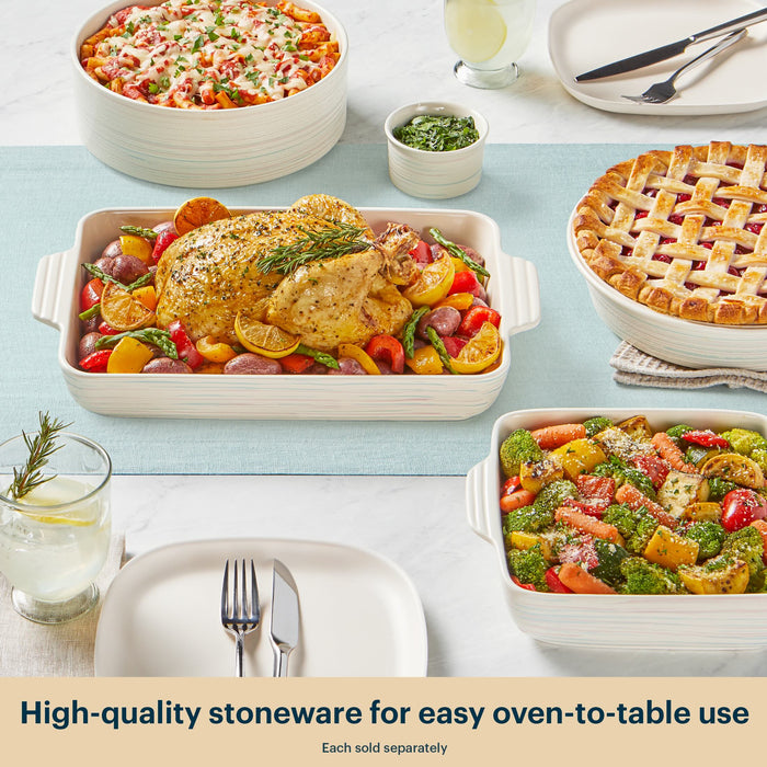 Pyrex® 3-Piece Rectangular Ceramic Bakeware Set