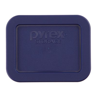 1.9 Cup Oblong Plastic Lid  Blue