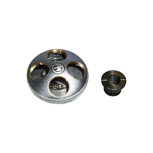 Quadruple (4) Holes Quadruple (4) Holes Nosepiece, SKU BM11015131, three quarter front view