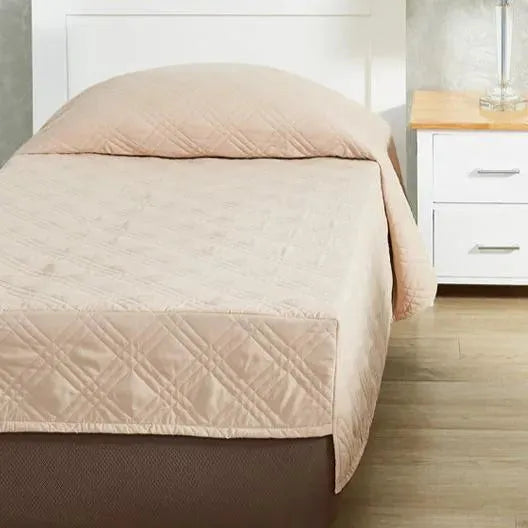 BDD Fitted Coverlets / Lambs Wool / Twin 2 PK