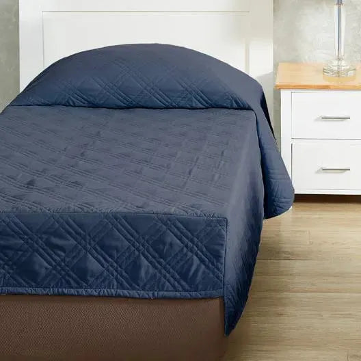 BDD Fitted Coverlets / Navy / Twin 2 PK
