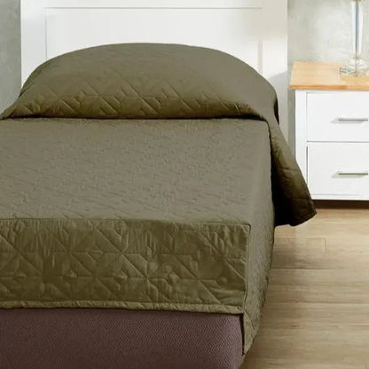 BEM Fitted Coverlets / Moss / Twin 2 PK