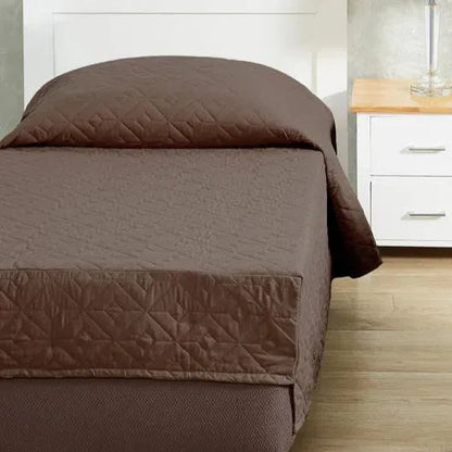 BEM Fitted Coverlets / Cocoa / Twin 2 PK