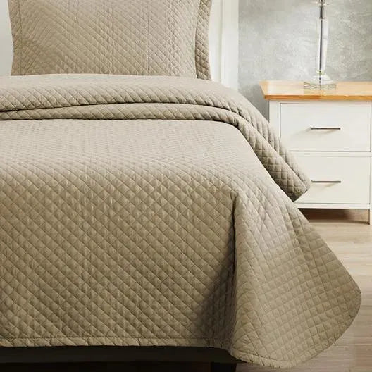 BRD Bedspread / Truffle / Twin 2 PK