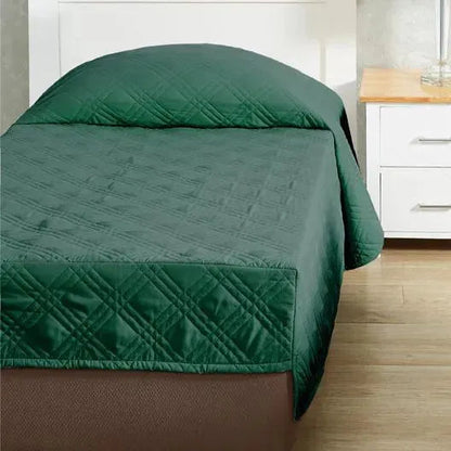 BDD Fitted Coverlets / Hunter Green / Twin 2 PK