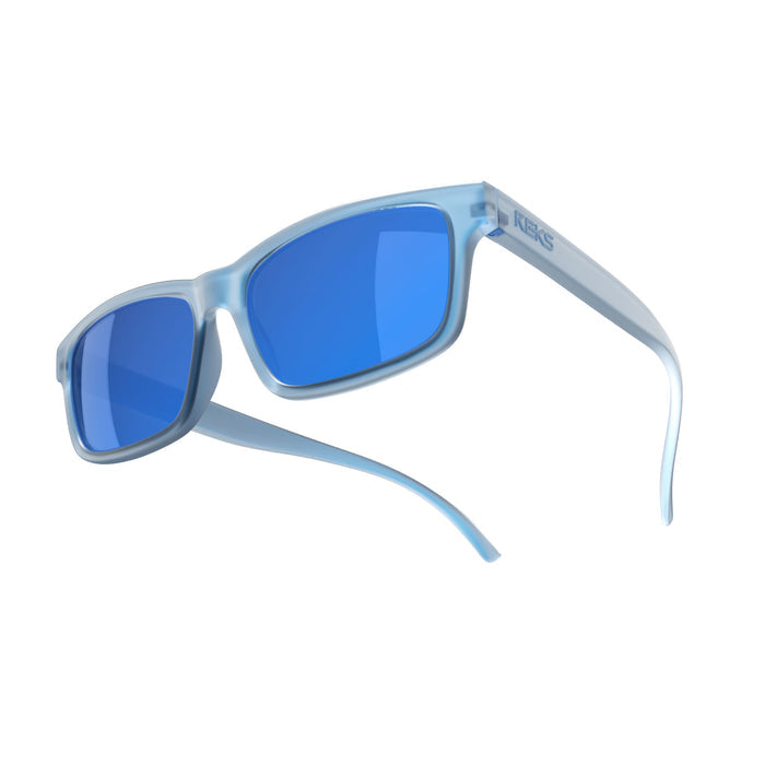 Single Vision / Solid Smoke / Cobalt Blue Mirror