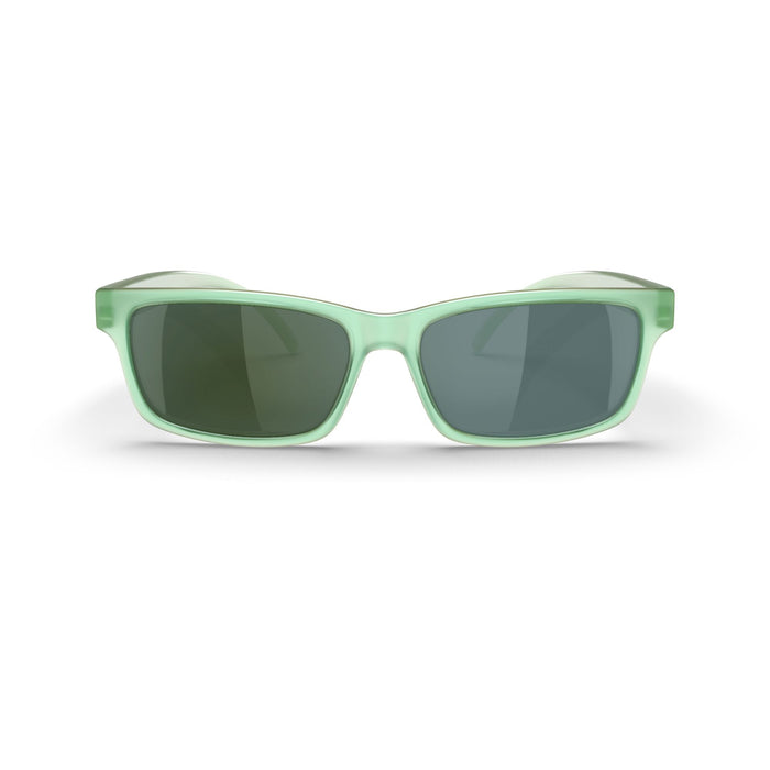 Single Vision / Solid Green / None