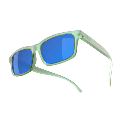 Single Vision / Solid Smoke / Cobalt Blue Mirror