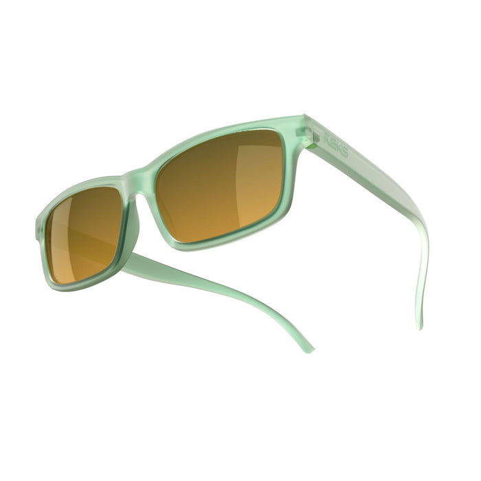 Single Vision / Solid Smoke / Gold Mirror