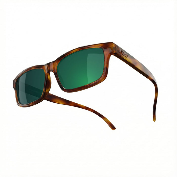 Single Vision / Solid Smoke / Green Mirror