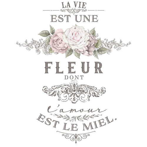 Redesign by Prima - Decor Transfer - L'Amour est Le Miel