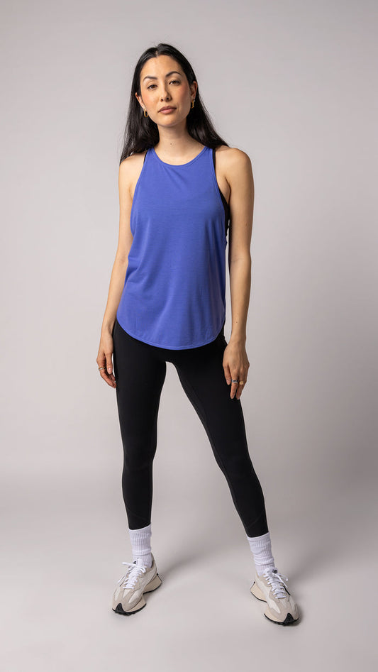 Refine Tank in Periwinkle | Tanks | Tuff Collection